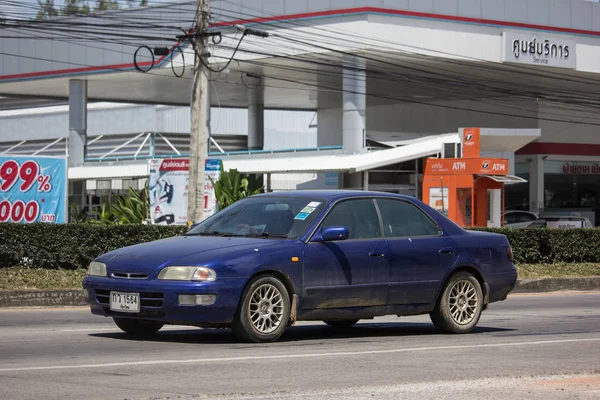 Chiangmai Tailandia Septiembre 2018 Private Old Car Mazda 626 Foto — Foto de Stock