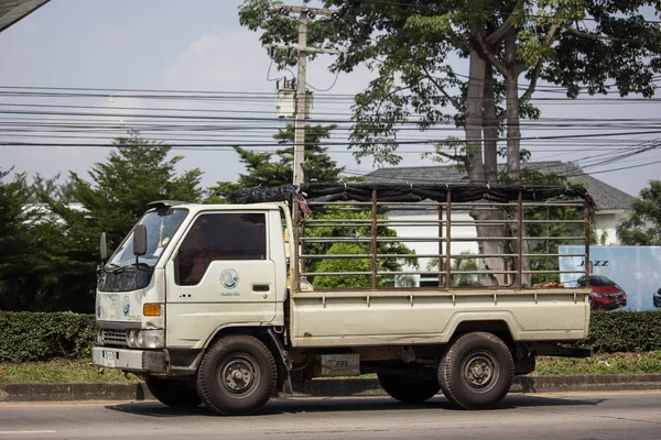 Chiang Mai Tailandia Enero 2017 Camión Toyota Dyna Privado Carretera —  Fotos de Stock