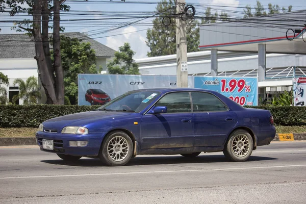 Chiangmai Thailandia Settembre 2018 Private Old Car Mazda 626 Foto — Foto Stock