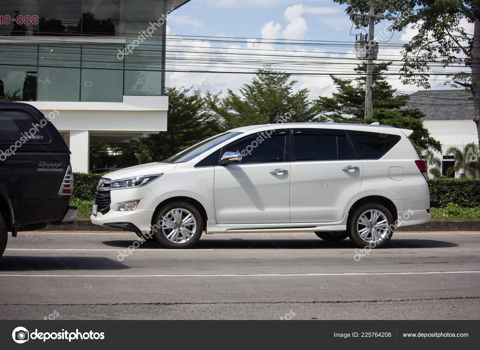 Chiangmai Thailand October 2018 New Toyota Innova Crysta Premium