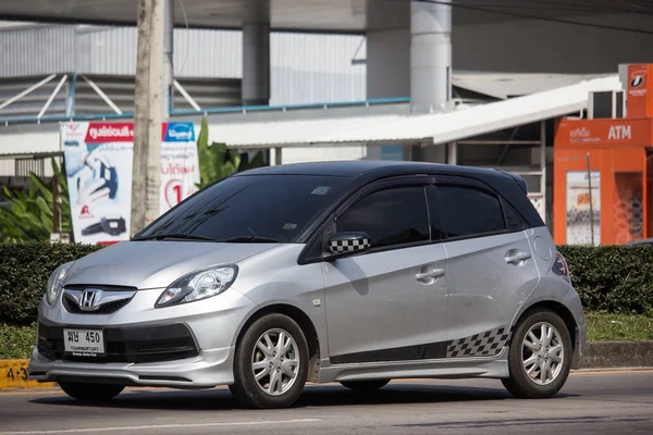 Chiangmai Tailandia Octubre 2018 Honda Brio Privado Coche Eco City — Foto de Stock