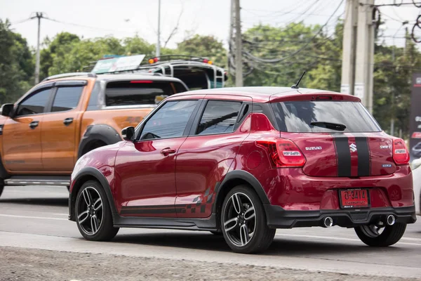 Chiangmai Tailandia Octubre 2018 Coche Privado Eco City Nuevo Suzuki — Foto de Stock