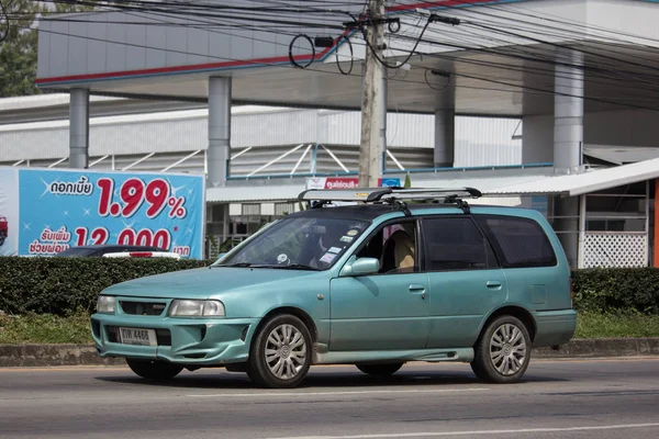 Чиангмай Таиланд Октября 2018 Года Частный Nissan Van Дороге Номер — стоковое фото