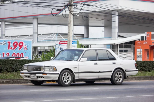 Chiangmai Tailândia Outubro 2018 Carro Particular Toyota Crown Estrada 1001 — Fotografia de Stock