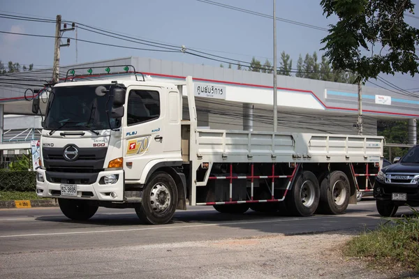 チェンマイ 2018 私立日野貨物トラック 道路形 1001 号車タイ チェンマイのダウンタウンから約 での写真 — ストック写真