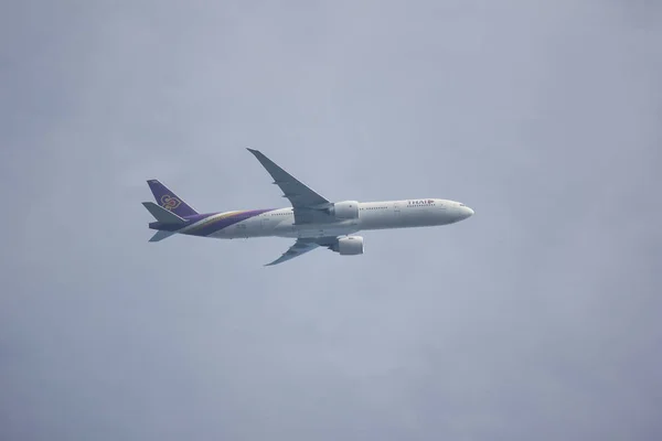 Chiangmai Tailandia Noviembre 2018 Boeing 777 300 Tkn Tg103 Thai — Foto de Stock