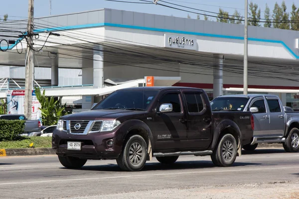 Chiangmai Thaïlande Novembre 2018 Camionnette Privée Nissan Navara Sur Route — Photo