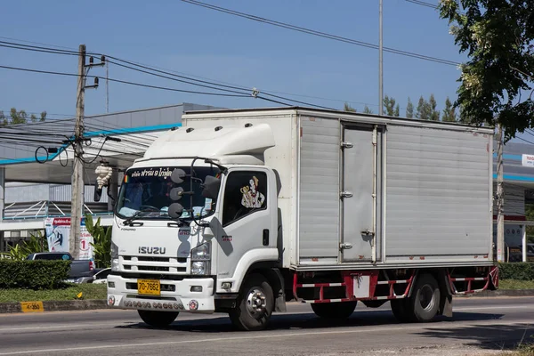 Chiangmai Thailand November 2018 Privé Isuzu Lading Vrachtwagen Foto Weg — Stockfoto