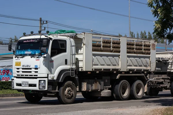 Chiangmai Thailand November 2018 Private Isuzu Dump Truck Road 1001 — Stock Photo, Image