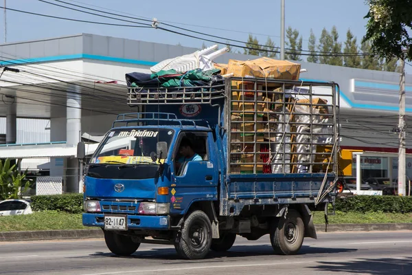 Chiangmai Tajlandia 2018 Listopada Truck Saha Thip Stringi Transportu Firmy — Zdjęcie stockowe