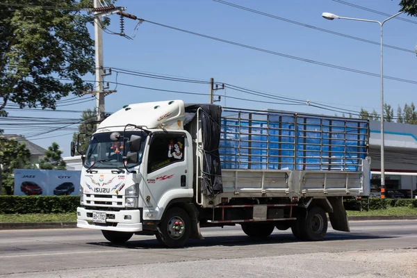Chiangmai Tailândia Novembro 2018 Private Isuzu Cargo Truck Foto Estrada — Fotografia de Stock