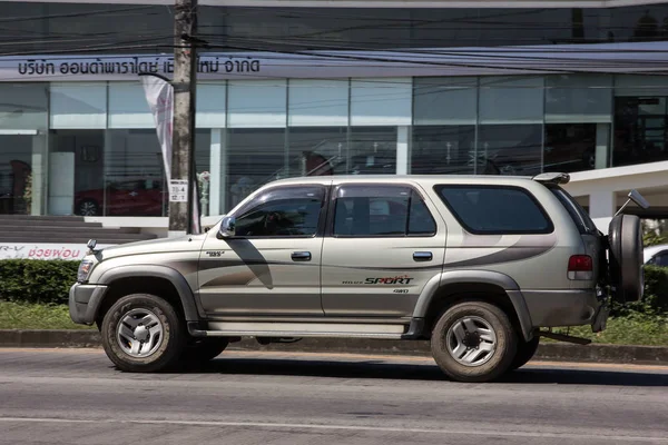 Chiangmai Thajsko Listopad 2018 Soukromá Suv Auto Toyota Sport Bike — Stock fotografie