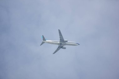 Chiangmai, Tayland - 11 Kasım 2018: B-5300 Boeing 737-800 Çin Güney havayolu şirketi. Nanning için Chiangmai Havaalanı'ndan çıkar.