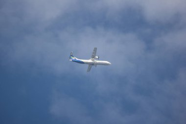 Chiangmai, Tayland - 11 Kasım 2018: Rdpl-34174 Atr72-500 Lao havayolları. Luang Prabang için uçuş Chiang mai.