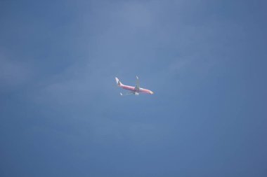 Chiangmai, Tayland - 14 Kasım 2018: Hs-Dbe Boeing 737-800 Nokair itibaren. Bangkok'a Chiangmai Havaalanı'ndan çıkar.