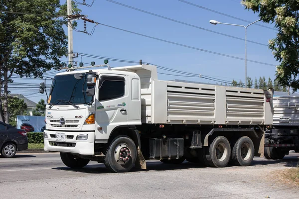 Chiangmai Tailândia Novembro 2018 Private Hino Dump Truck Estrada 1001 — Fotografia de Stock