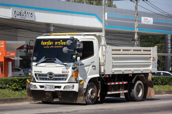 Chiangmai Tailândia Novembro 2018 Private Hino Dump Truck Estrada 1001 — Fotografia de Stock