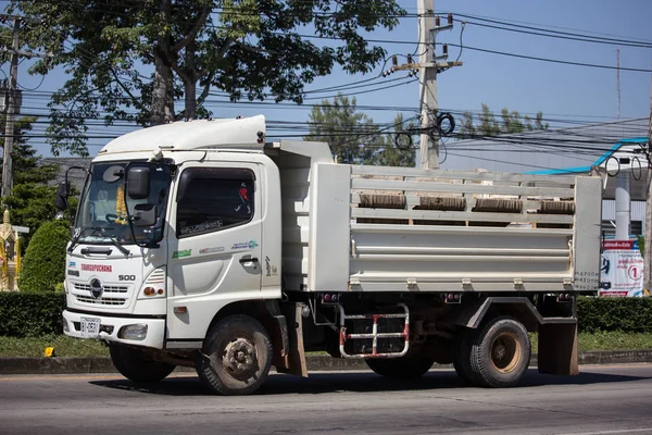 Chiangmai Thailand November 2018 Private Hino Dump Truck Road 1001 — Stock Photo, Image