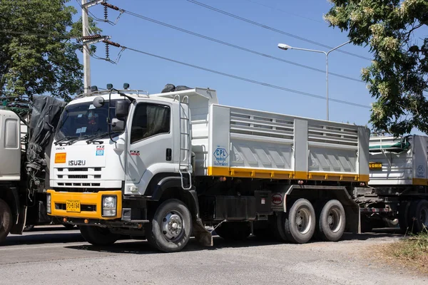 Chiangmai Tailândia Novembro 2018 Private Isuzu Dump Truck Estrada 1001 — Fotografia de Stock