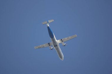 Chiangmai, Tayland - 23 Kasım 2018: Rdpl-34176 Atr72-500 Lao havayolları. Luang Prabang için uçuş Chiang mai.