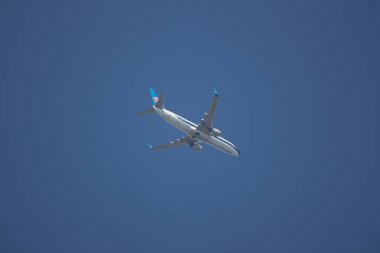 Chiangmai, Tayland - 23 Kasım 2018: B-1520 Boeing 737-800 Çin Güney havayolu şirketi. Nanning için Chiangmai Havaalanı'ndan çıkar.