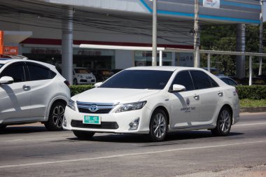Chiangmai, Tayland - 6 Kasım 2018: Chiangmai Havalimanı Taksi, Havaalanı yolcu için hizmet. Yol no.1001, Chiangmai şehir merkezine 8 km.