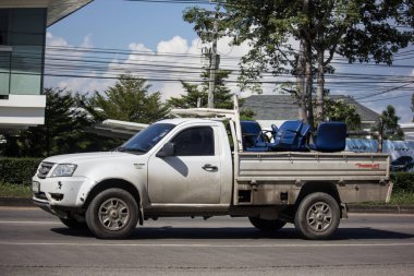 Chiangmai, Tayland - 15 Kasım 2018: Özel Tata Xenon kamyonet. Fotoğraf Road Hayır 121 hakkında 8 km şehir merkezine Chiangmai, Tayland.