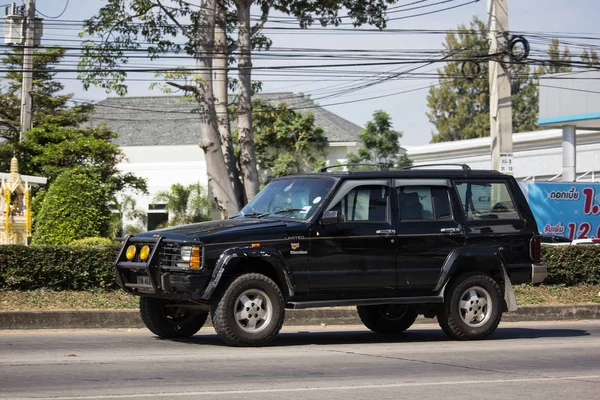 Chiangmai Thajsko Listopad 2018 Soukromý Džíp Cherokee Auto Silnici 1001 — Stock fotografie