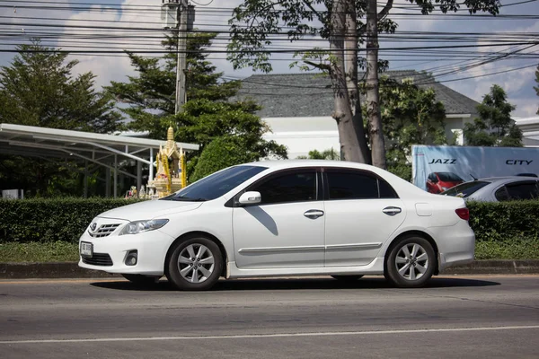 Chiangmai Tailandia Noviembre 2018 Coche Privado Toyota Corolla Altis Carretera — Foto de Stock