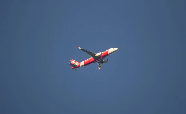 Chiangmai Thailand November 2018 Bbw Airbus A320 200 Thai Airasia — Stock Photo, Image