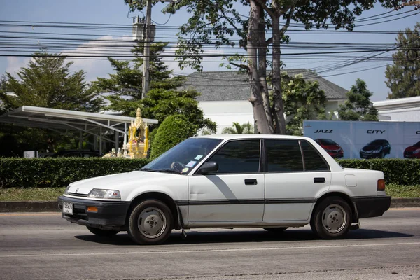 Chiangmai Tailândia Novembro 2018 Private Sedan Car Honda Automobil Honda — Fotografia de Stock