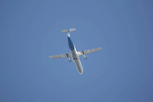 Chiangmai Tailândia Novembro 2018 Rdpl 34176 Atr72 500 Lao Airlines — Fotografia de Stock