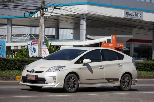 Чиангмай Таиланд Ноября 2018 Года Личный Автомобиль Toyota Prius Hyundai — стоковое фото
