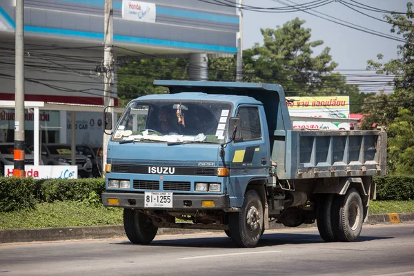 Chiangmai Thailand November 2018 Private Isuzu Dump Truck Road 1001 — Stock Photo, Image