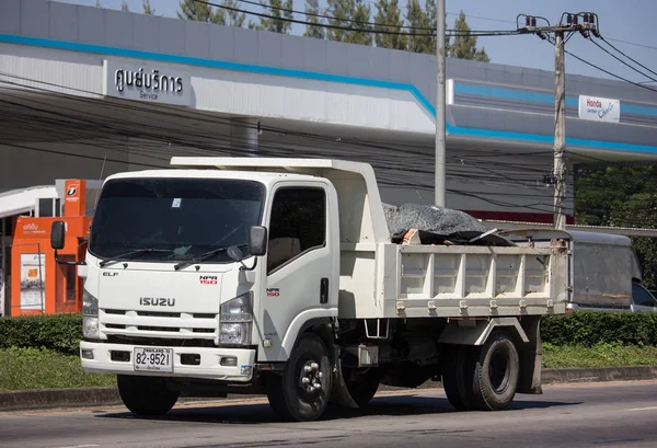 Chiangmai Tailândia Novembro 2018 Private Isuzu Dump Truck Estrada 1001 — Fotografia de Stock