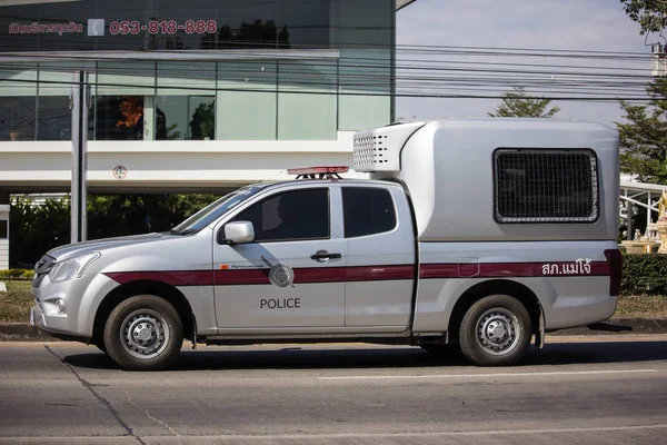 Chiangmai Tailandia Noviembre 2018 Coche Policía Real Policía Tailandesa Foto — Foto de Stock