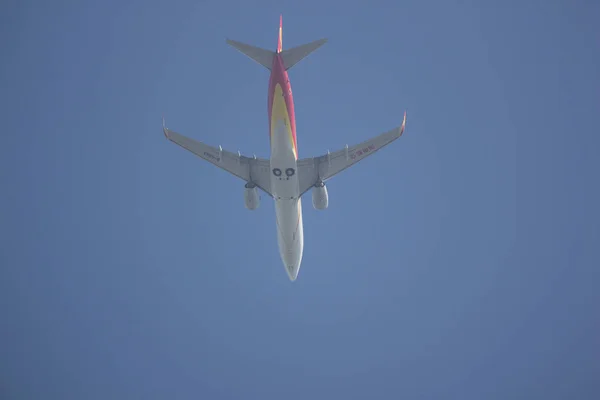 Chiangmai Thailand November 2018 5855 Boeing 737 800 Hainan Airlines — Stock Photo, Image