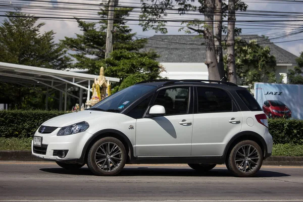 Чиангмай Таиланд Ноября 2018 Частный Внедорожник Suzuki Sx4 Фото Дороге — стоковое фото