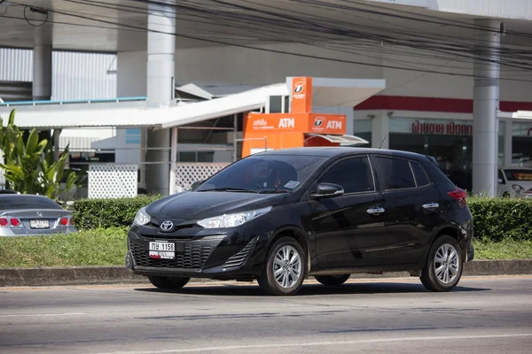 Chiangmai Tailandia Noviembre 2018 Private Car Toyota Yaris Hatchback Eco — Foto de Stock