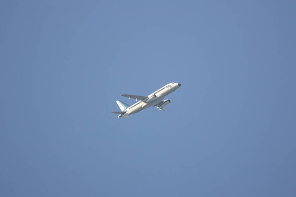 Chiangmai, Thailand - November 16 2018: 60319 Sukhoi Superjet 100 of  Royal Thai Air Force. From Chiangmai Airport.