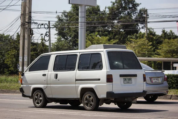 Chiangmai Tailandia Noviembre 2018 Old Toyota Liteace Private Van Carretera — Foto de Stock