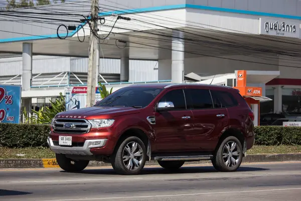 Chiangmai Thailand November 2018 Private Suv Car Ford Everest Road — Stock Photo, Image