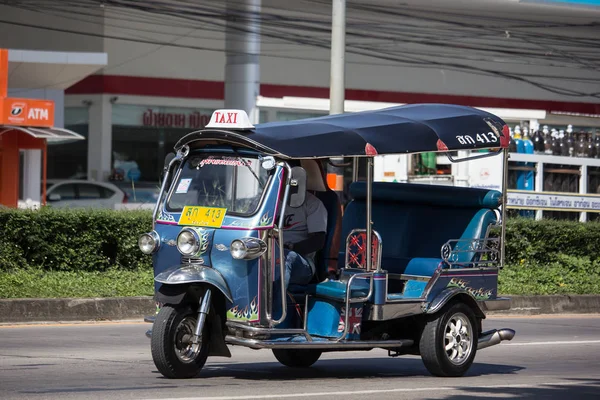 Chiangmai Thailand November 2018 Tuk Tuk Taxi Chiangmai Service City — Stock Photo, Image