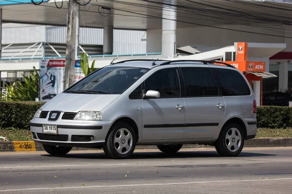 Chiangmai Tajlandia Listopada 2018 Prywatne Seat Alhambra Samochód Van Samochód — Zdjęcie stockowe