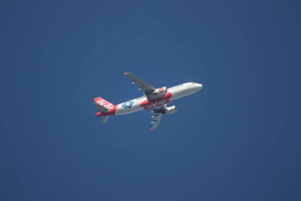 Chiangmai Thaïlande Novembre 2018 Ahj Airbus A320 200 Airasia Décollage — Photo