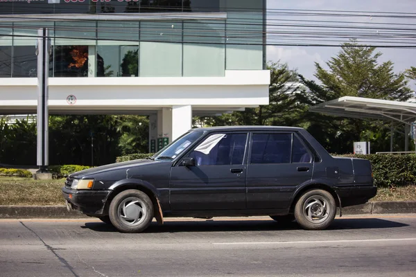 Chiangmai Tailandia Noviembre 2018 Coche Viejo Privado Toyota Corolla Foto — Foto de Stock