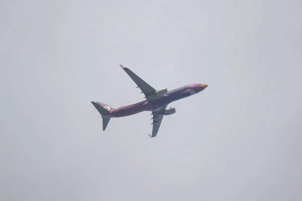 Chiangmai Thaïlande Décembre 2018 Dbu Boeing 737 800 Nokair Départ — Photo