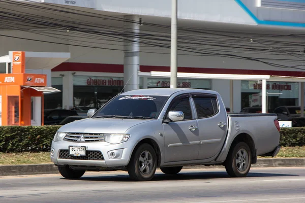 Chiangmai Thailand November 2018 Private Car Mitsubishi Triton Pickup Truck — Stock Photo, Image