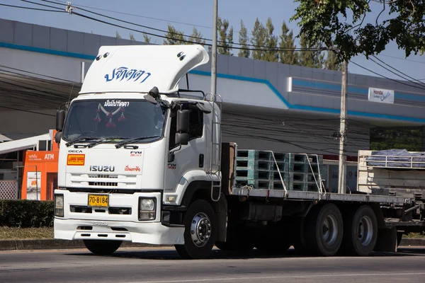 Chiangmai Tailândia Novembro 2018 Private Isuzu Cargo Truck Foto Estrada — Fotografia de Stock