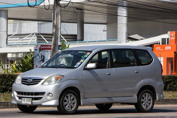 Chiangmai Tailandia Noviembre 2018 Automóvil Toyota Avanza Privado Mini Coche — Foto de Stock